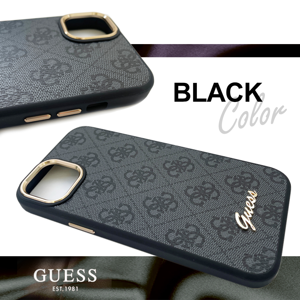 iPhone 14 ケース レザー GUESS iPhone14Plus レザーケース iPhone14 