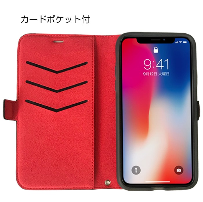 ホンダ（HONDA） iPhoneXS ケース Honda iPhoneX ケース ブラック