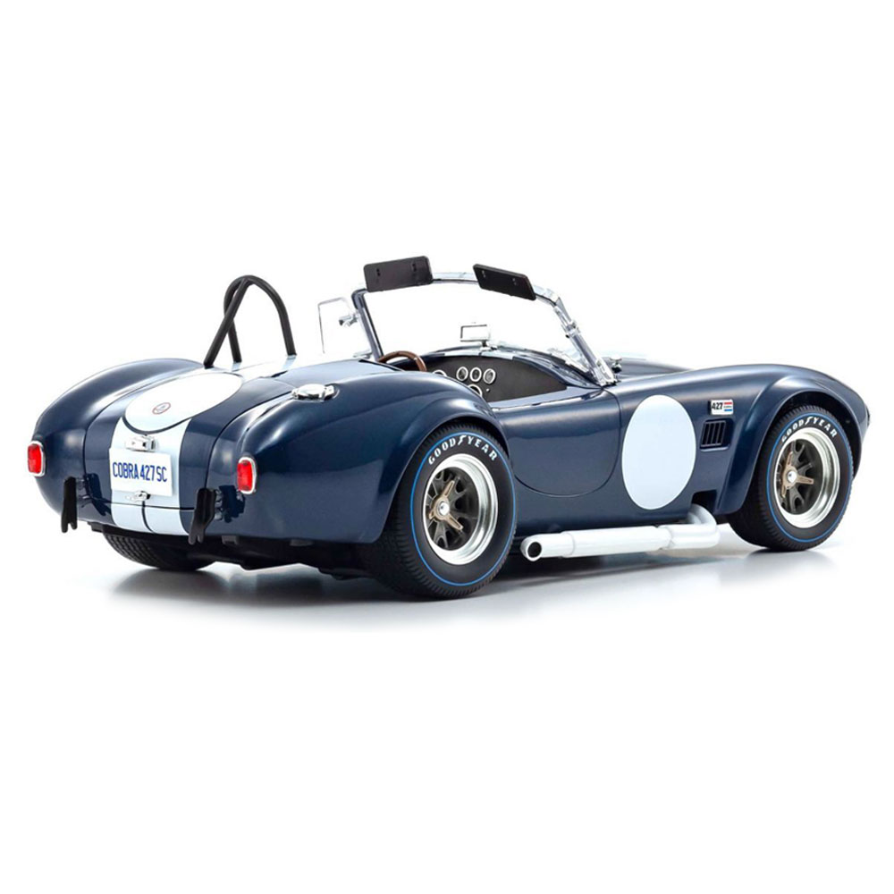 京商 ミニカー 1/18 シェルビー コブラ 427 S/C ダークブルー KYOSHO