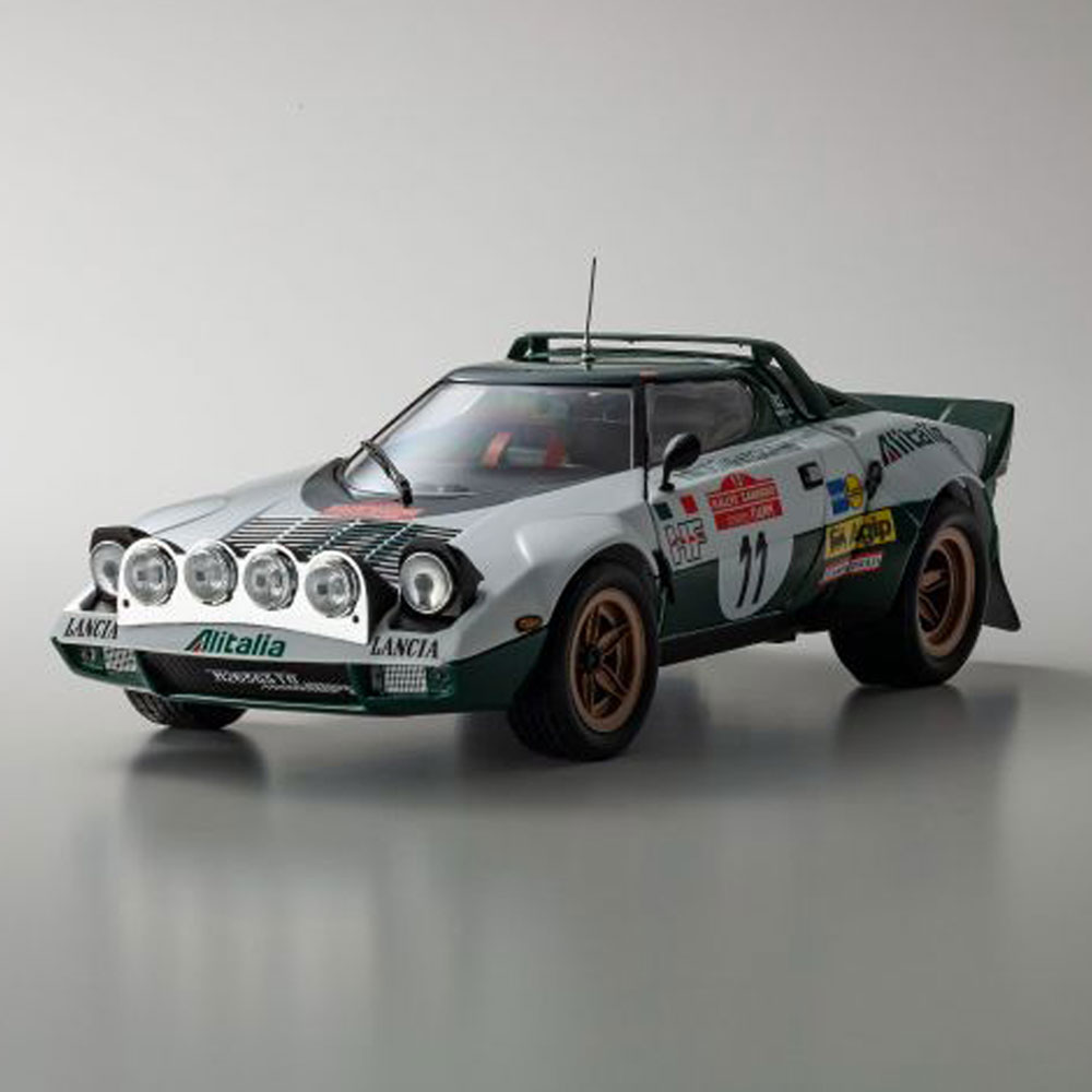 ランチア ミニカー 1/18 ストラトス HF 1975 サンレモ #11 京商