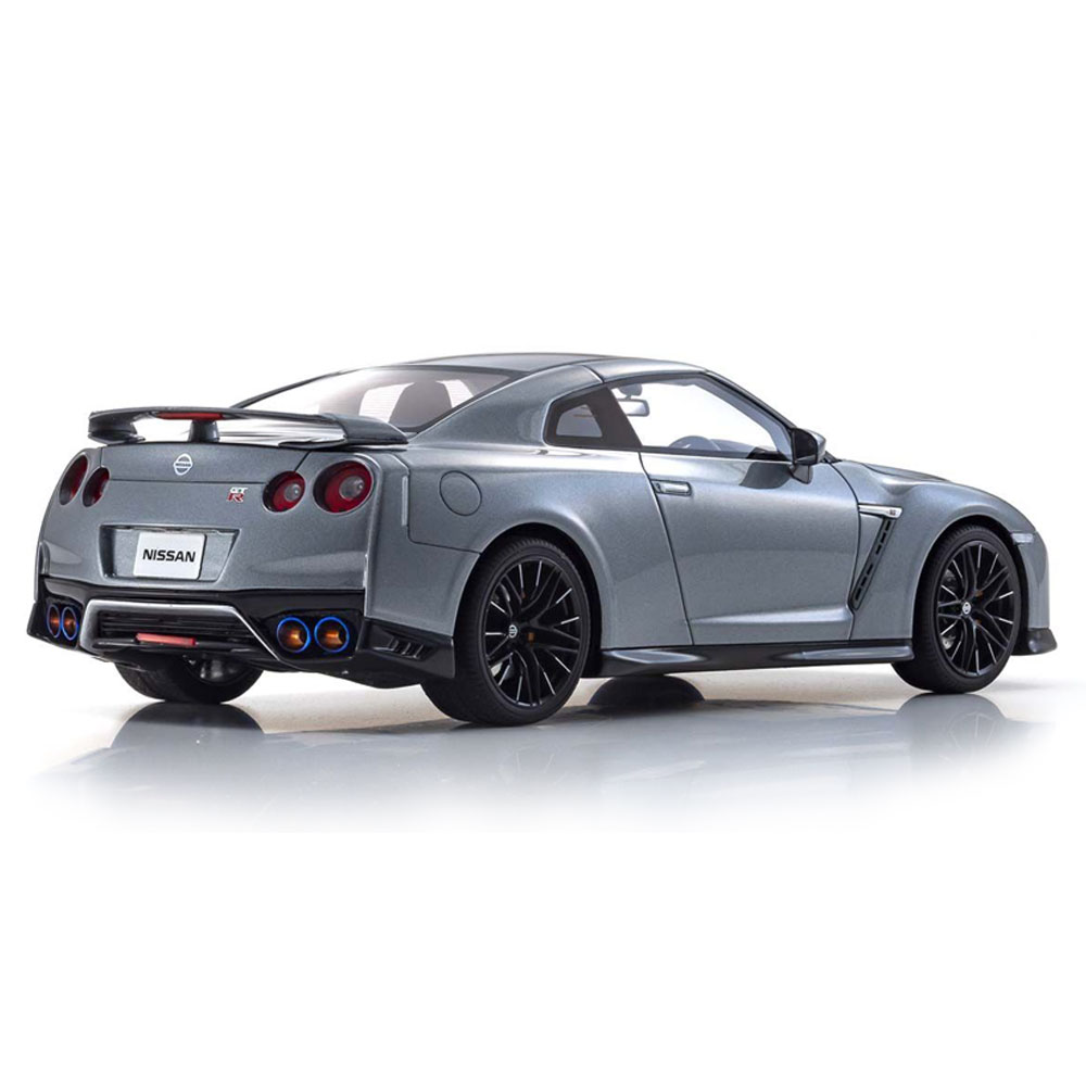 ミニカー 1/18 日産 GT-R 2020 グレー 京商 サムライ nissan KYOSHO