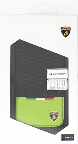 iPhone11 ケース iPhone11Pro ケース iPhone11ProMax ランボルギーニ Lamborghini 本革 アルカンターラ 手帳型ケース レザー ブランド | Lamborghini | 02