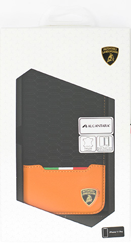 iPhone11 ケース iPhone11Pro ケース iPhone11ProMax ランボルギーニ Lamborghini 本革 アルカンターラ 手帳型ケース レザー ブランド | Lamborghini | 03