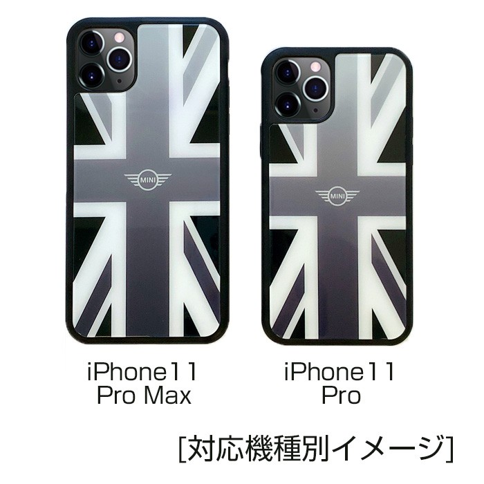 MINI iPhone11Pro ケース iPhoneProMax 強化ガラス ミニ 背面