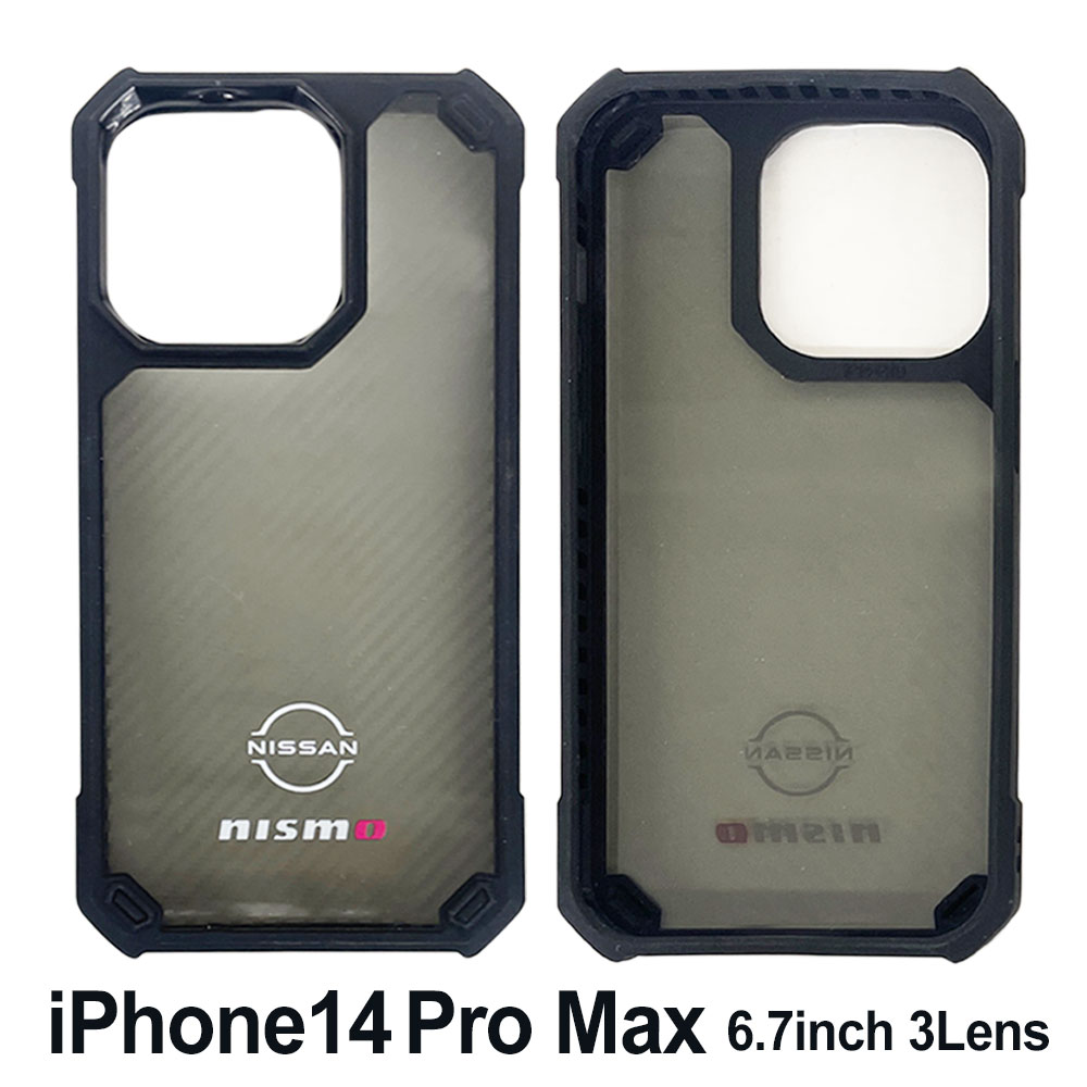 iPhone 14 ケース クリア 日産 Nismo 14Pro iPhone14ProMax