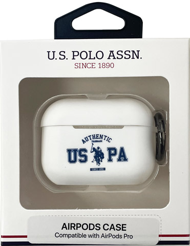 Airpods Proケース シリコン 第3世代 エアーポッズ エアーポッズプロ ケース ユーエスポロアッスン USPA ホワイト ブラック リング付 |  | 01
