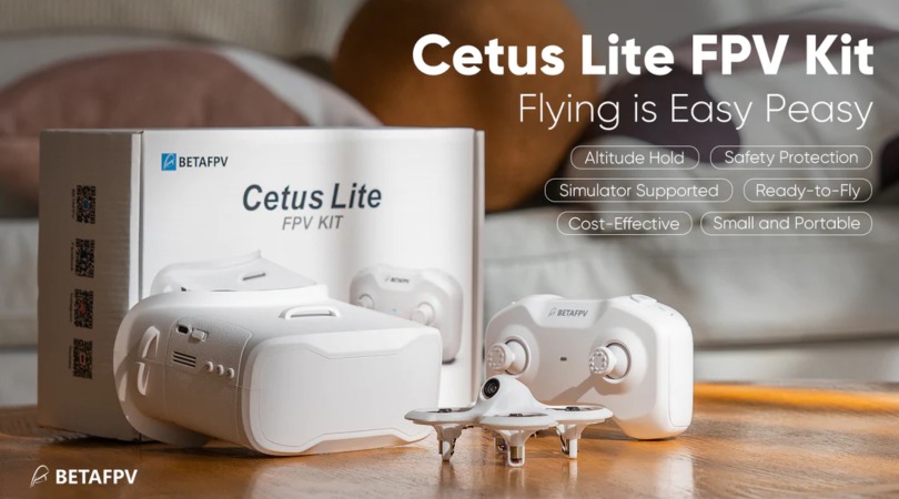 BETAFPV Cetus Lite FPV Kit【V2.0】【カメラ付FPVドローン