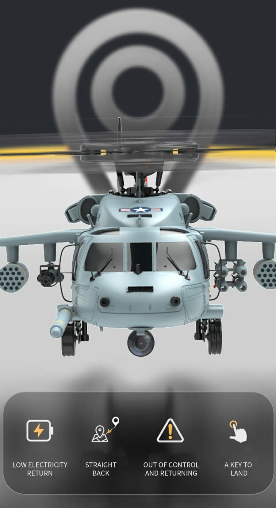 YuXiang F09H シーホーク 220 サイズ GPS 安定型スケール