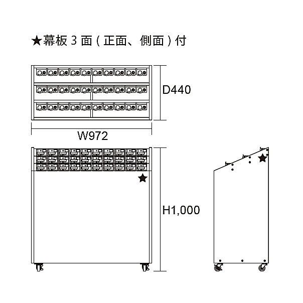 アンブレラスタンドNEO KGF 30本用 シ...の詳細画像3