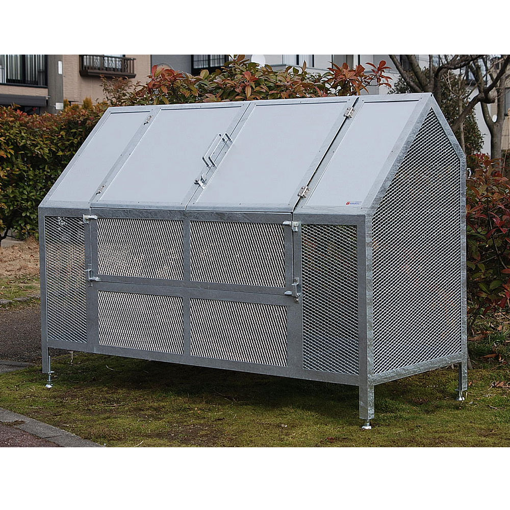 ゴミステーション BZ-1800 幅180×奥行70×高さ125cm 1020L 45Lごみ袋約