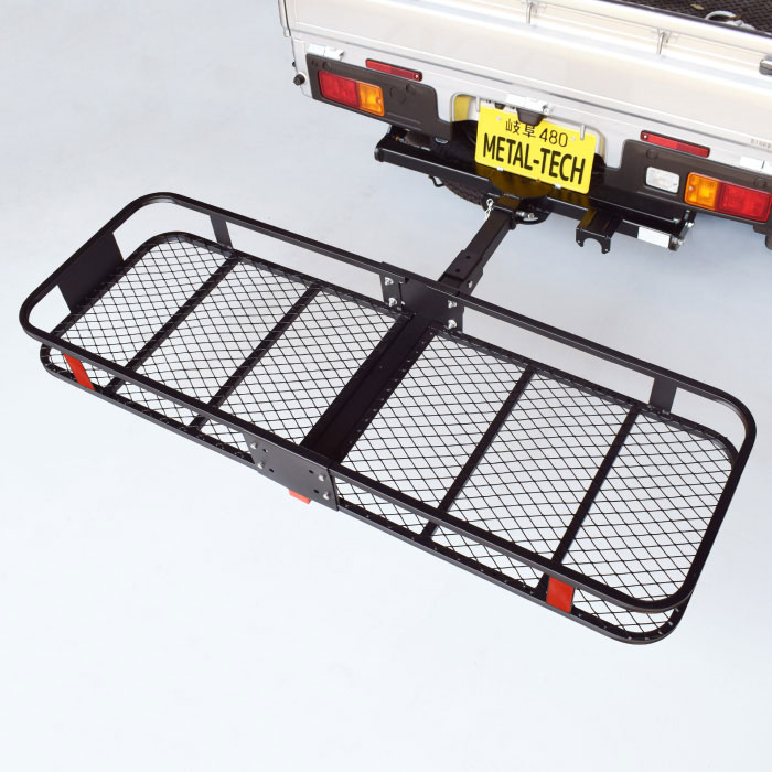 ヒッチキャリア 折りたたみ式 CARGO SPACE (hitch) LARGE 約幅155cm×奥行53cm×高さ15cm 積載 カー用品 車用品 メタルテック airuim