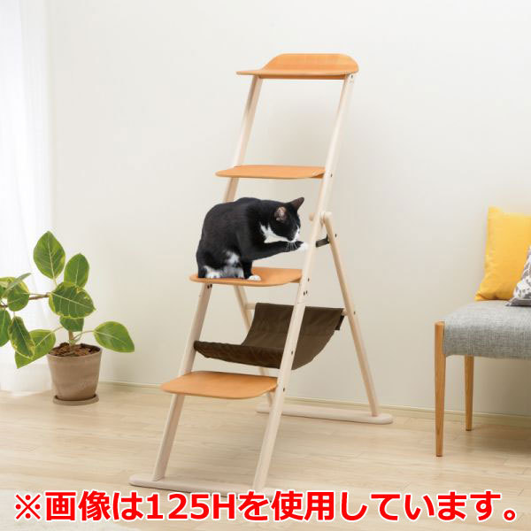 法人宛専用 キャットラダーラック 95H 50×30×117cm 猫用 体重目安8kg以下 折りたたみ式 猫 キャットラダー キャットタワー  ハンモック 木製 リッチェル : ri-4945680566636-h : あいるヤフー店 - 通販 - Yahoo!ショッピング