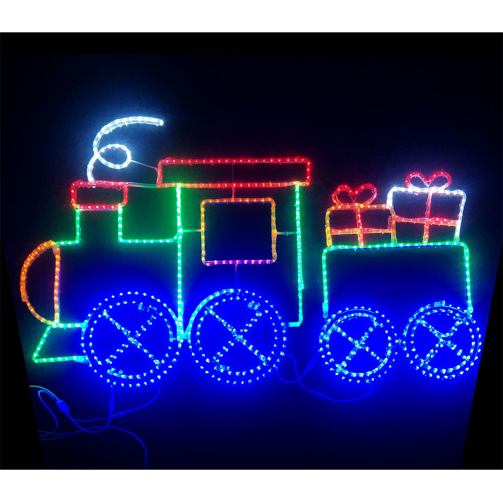 2D題材 トレイン L2DM400 コロナ製造 照度 題材 LED ともし火 ともし火 庭園かざり付ける クリスマス DIY、工具-住宅設備