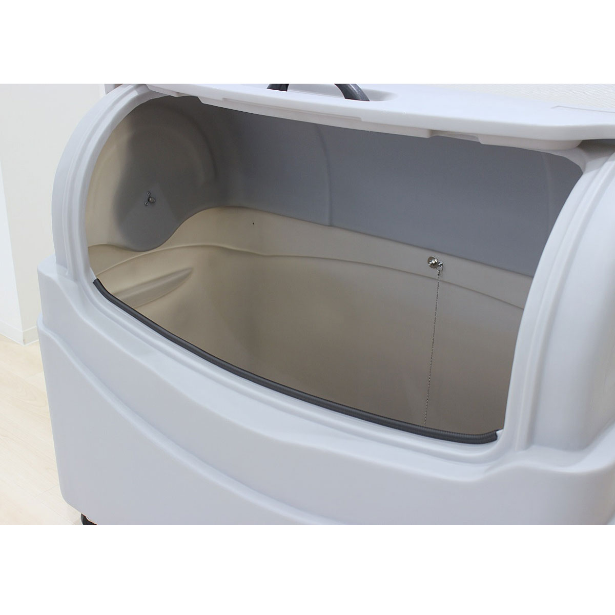 法人宛専用 ジャンボペール PN1000K(固定足) W137×D74.5×H134.2cm 1000L 45Lごみ袋×約22個分 大型ゴミ箱 ゴミステーション カイスイマレン_6