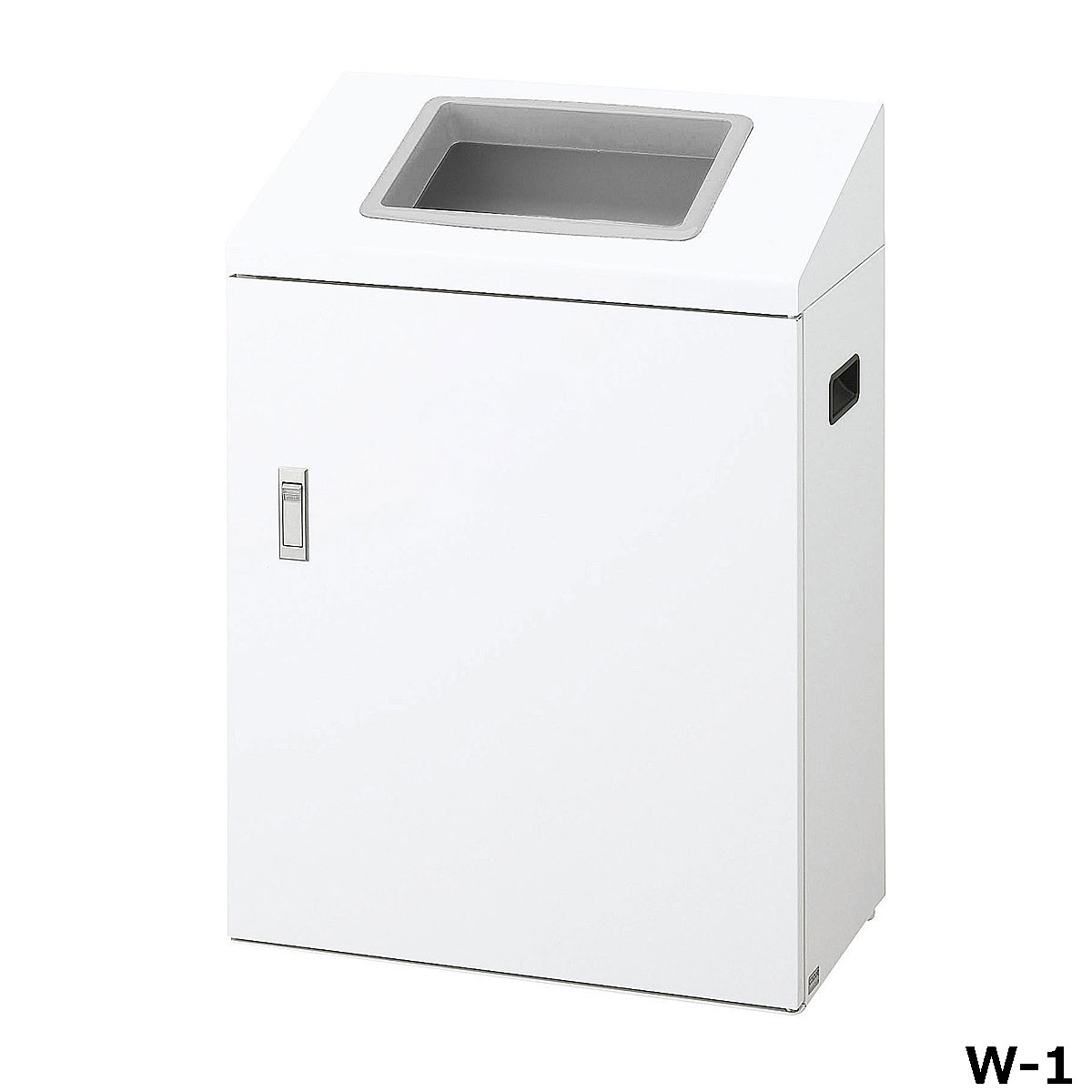 リサイクルボックスNYI-50 W-1 W53×D30×H76.5cm 容量約50L YW-533L-ID アジャスター付き 分別シール付き 業務用分別ゴミ箱 山崎産業