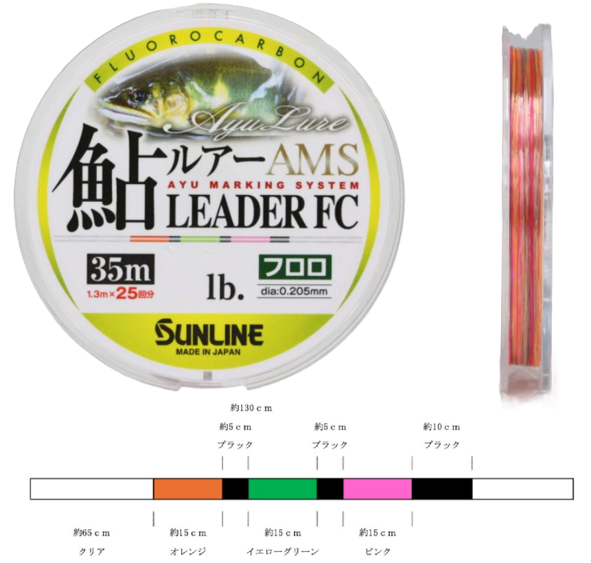 鮎ページ Amazon | サンライン(SUNLINE) ZX複合メタル鮎 仕掛完全版 #0.04