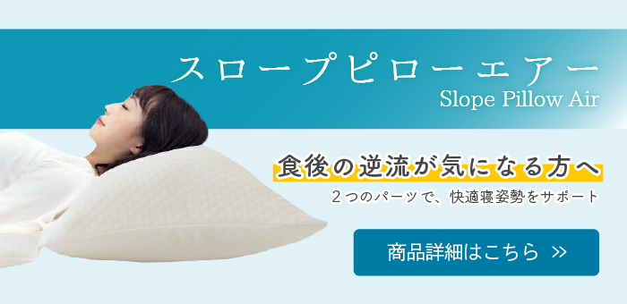 スロープピロー・エアー本体商品ページ