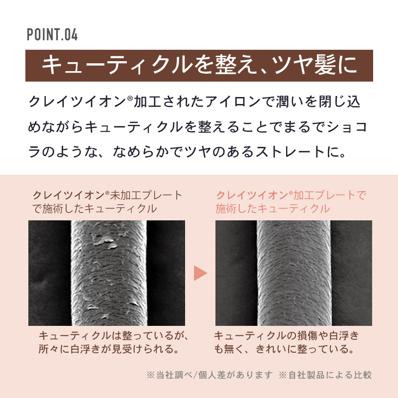 クレイツイオン 0912 イオンストレートアイロン CS-G9012CB