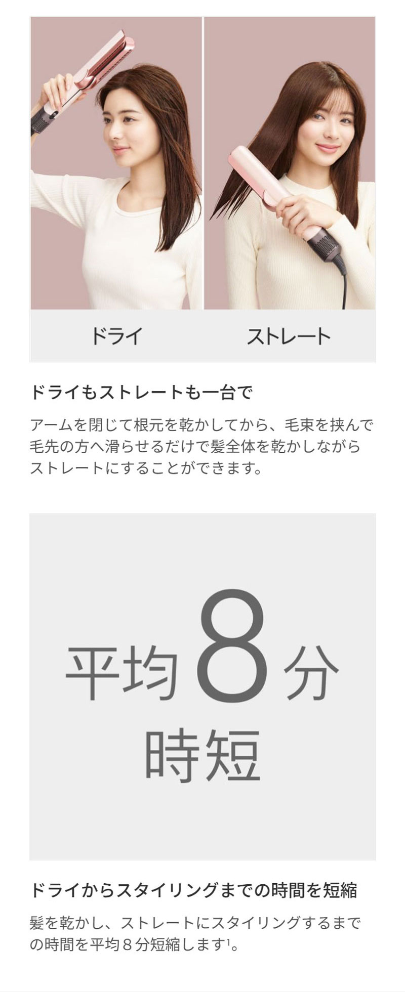 Dyson（ダイソン） エアストレート ストレイトナー セラミックピンク