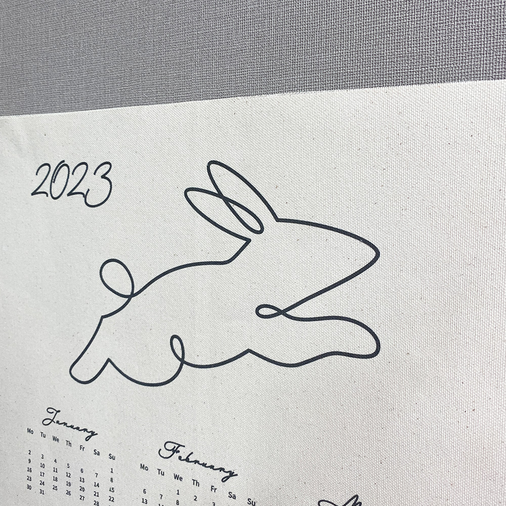 Teemu Jarvi テーム ヤルヴィ カレンダー ポスター Year of the Rabbit 2023 50×70cm 北欧 インテリア 干支  卯 うさぎ 都内で