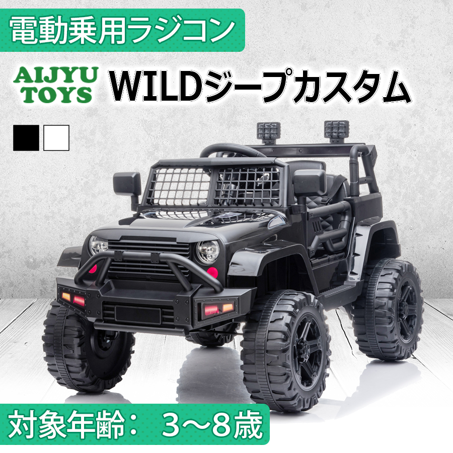 AIJYU TOYS 電動乗用ラジコン WILDジープcostom クロカン Wモーター