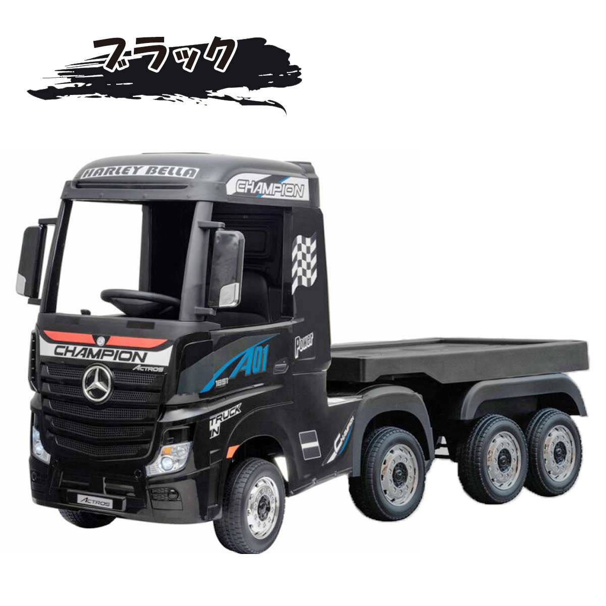 ラジコン　ベンツ　アクトロス AIJYU TOYS 乗用玩具 乗用ラジコン メルセデス ベンツ トラック