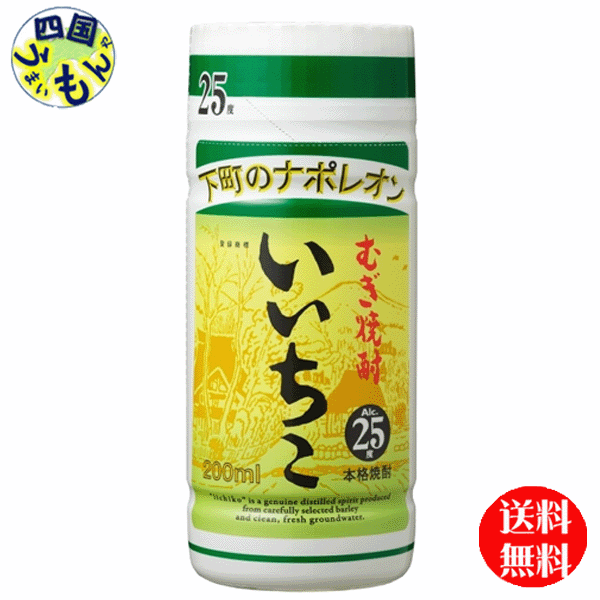 いいちこ 2ケース送料無料 三和酒類 いいちこ カップ 麦 25度 200ml×30