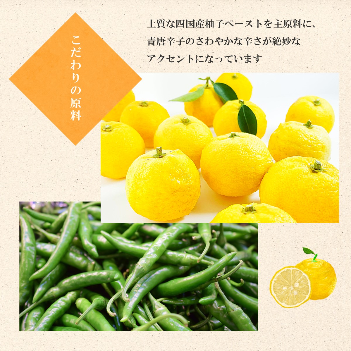 発酵ゆずこしょう 会津高砂屋