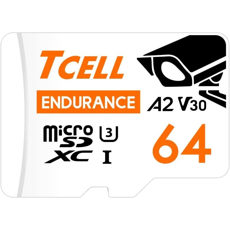 TCELL高耐久256GB microSDXC A2 USH-I U3 V30 TCELL TCELL High Endurance 256GB microSDXC A2 高耐久 監視カメラ用