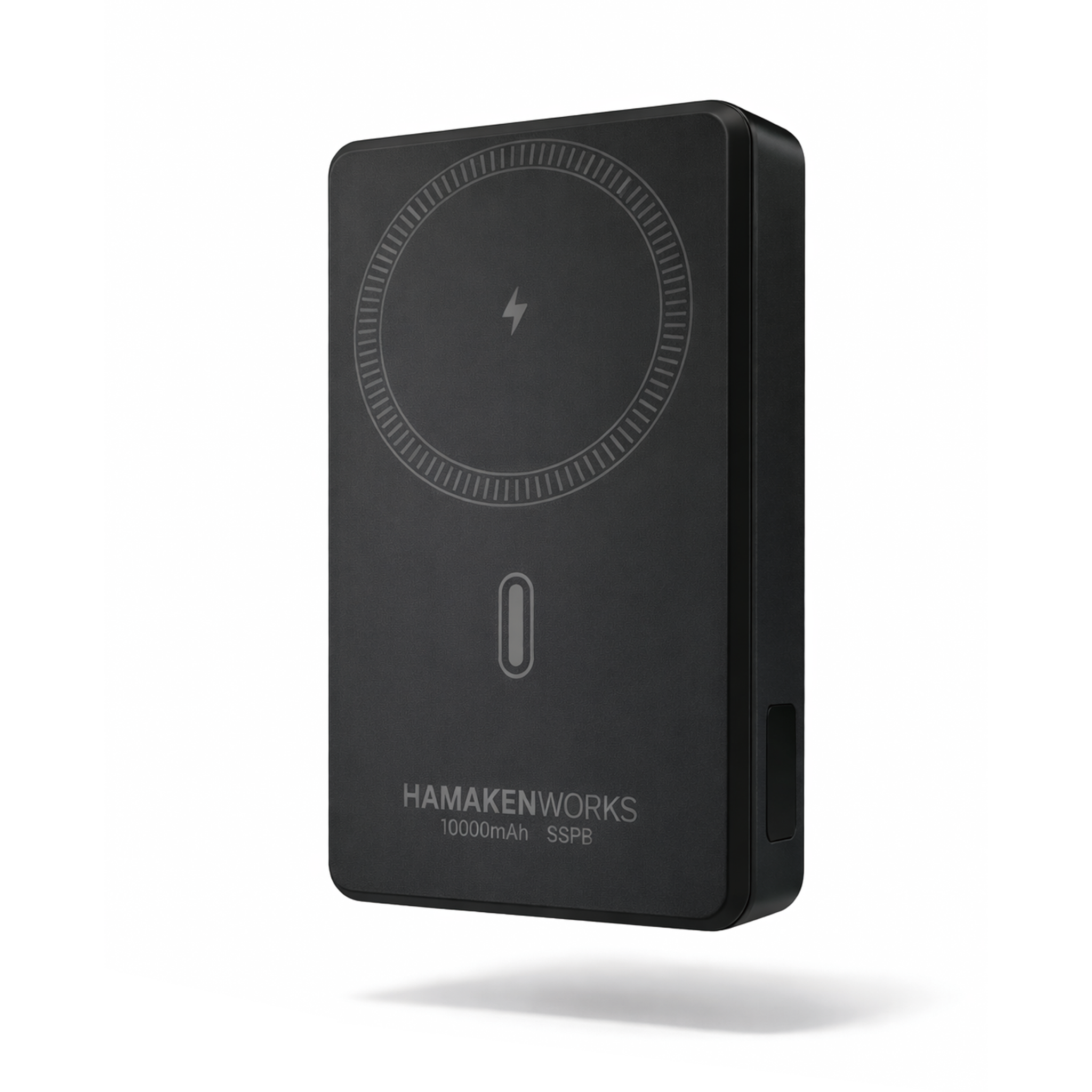 JOVY 10000mAh モバイルバッテリー　ブラック HAMAKEN WORKS（ハマケンワークス） JOVY SSPBシリーズ Magsafe対応
