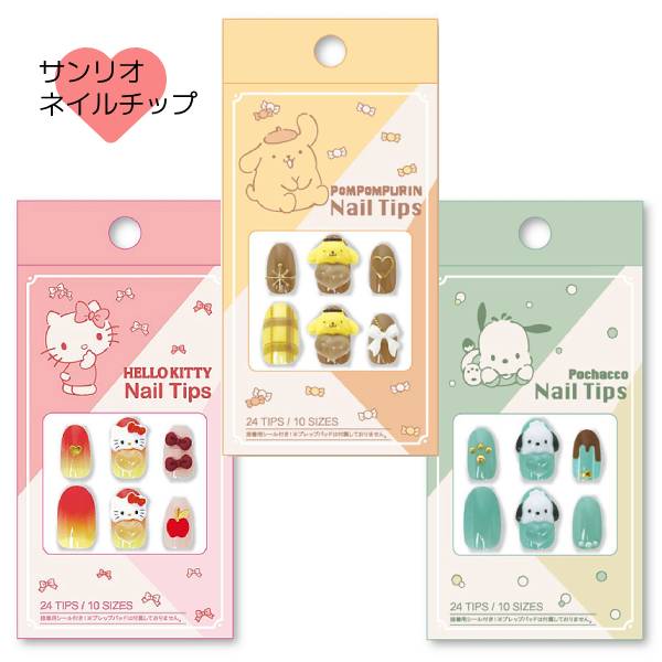 sanrio（サンリオ） サンリオキャラクターズ SANRIO/ネイルチップ 24枚