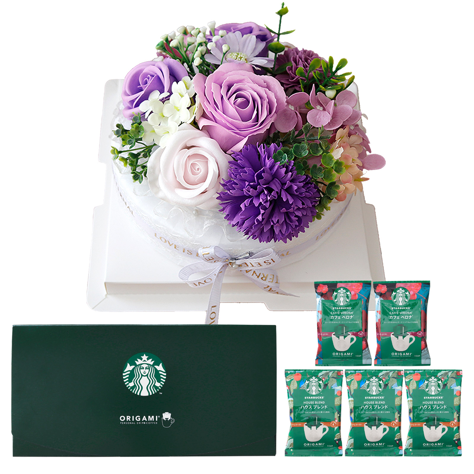 お中元 お供え 誕生日 プレゼント スタバ スターバックス ドリップ コーヒー ソープフラワー ギフト ソープフラワーギフト 花 ケーキ 結婚祝い 退職祝い 記念日 |  | 07