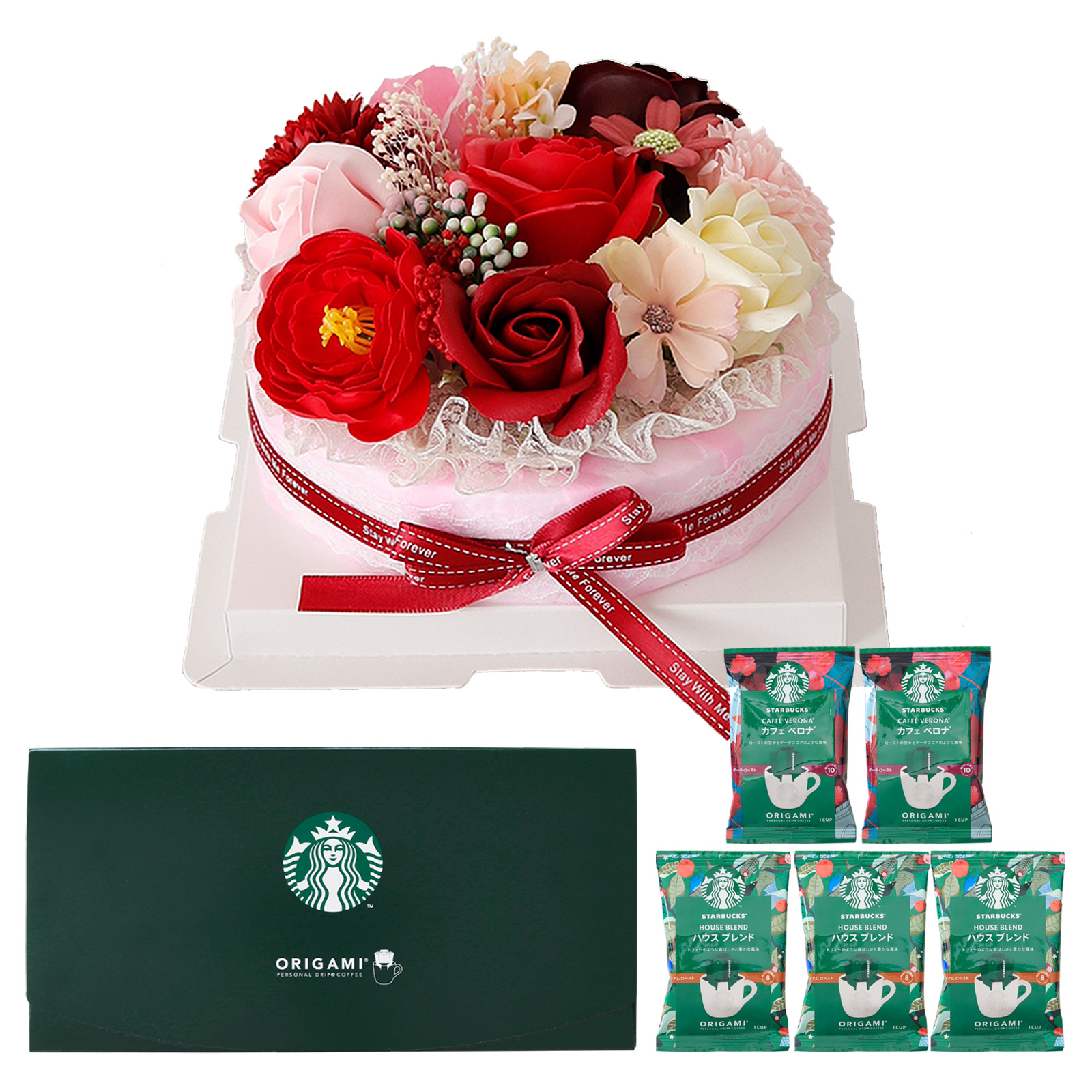 お中元 お供え 誕生日 プレゼント スタバ スターバックス ドリップ コーヒー ソープフラワー ギフト ソープフラワーギフト 花 ケーキ 結婚祝い 退職祝い 記念日 |  | 02