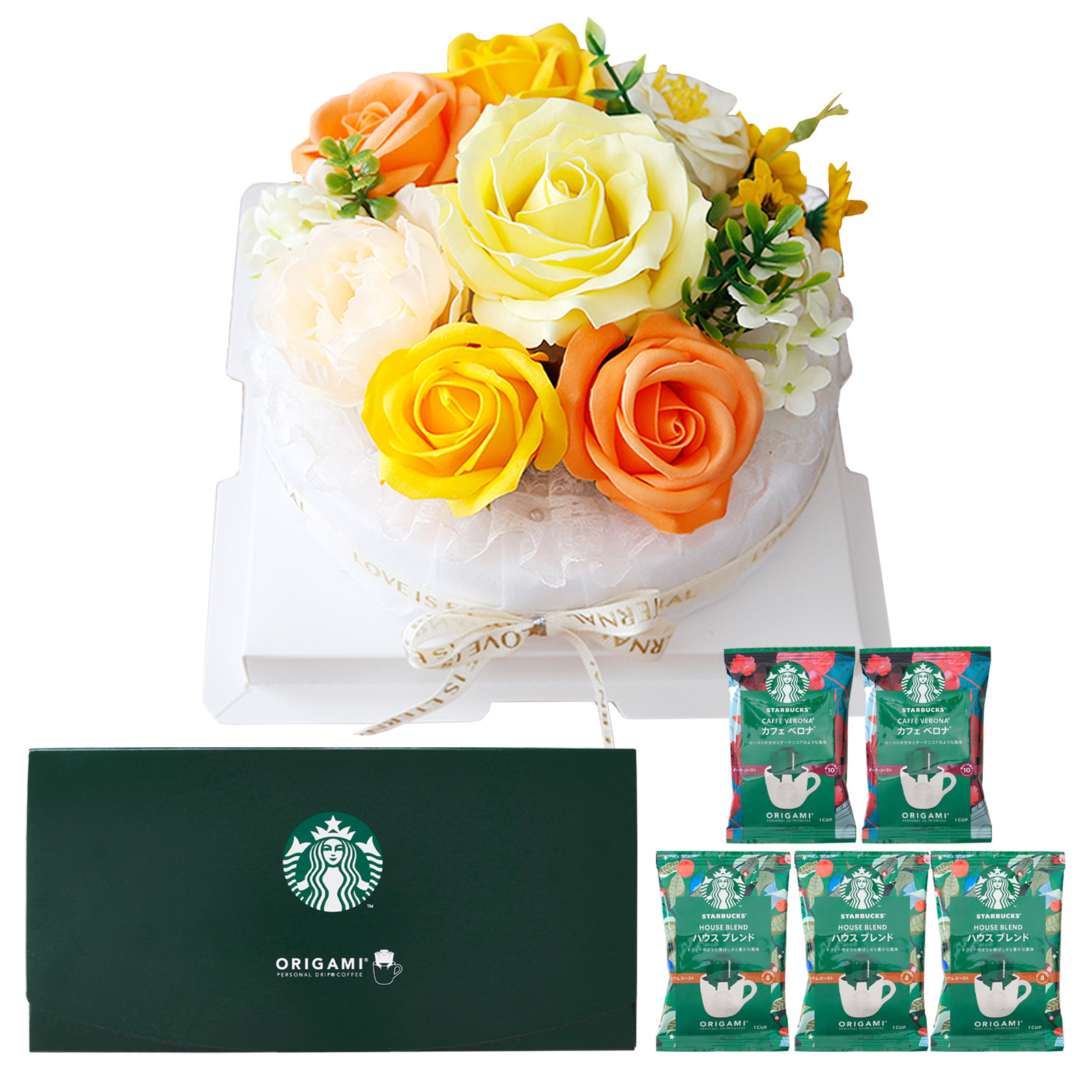 お中元 お供え 誕生日 プレゼント スタバ スターバックス ドリップ コーヒー ソープフラワー ギフト ソープフラワーギフト 花 ケーキ 結婚祝い 退職祝い 記念日 |  | 05