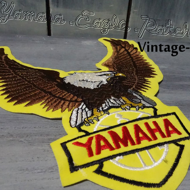 ajito Yamaha Eagle Patch 当時物ヤマハ発動機 ビンテージ ワッペン