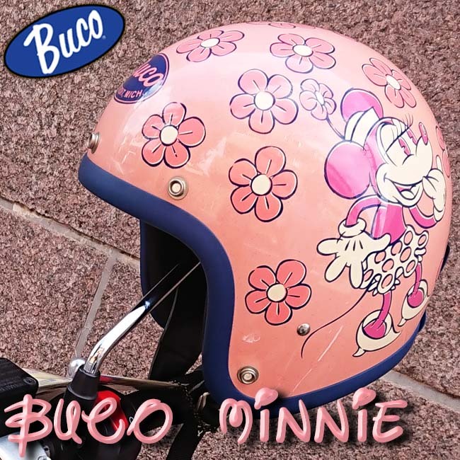 ajito BUCO MINNIE ジェット ヘルメット XS (54〜55cm) ブコ ミニー バイク スモールジェット 女性用 子供用 キッズ  トイズマッコイ US アメリカ : bcmm : 阿路都 - 通販 - Yahoo!ショッピング