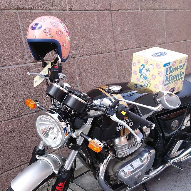 マ*ナ様 BUCO Flower Minnie ジェットヘルメット　トイズマッコ BUCO ajito MINNIE ジェット ヘルメット XS (54〜55cm) ブコ