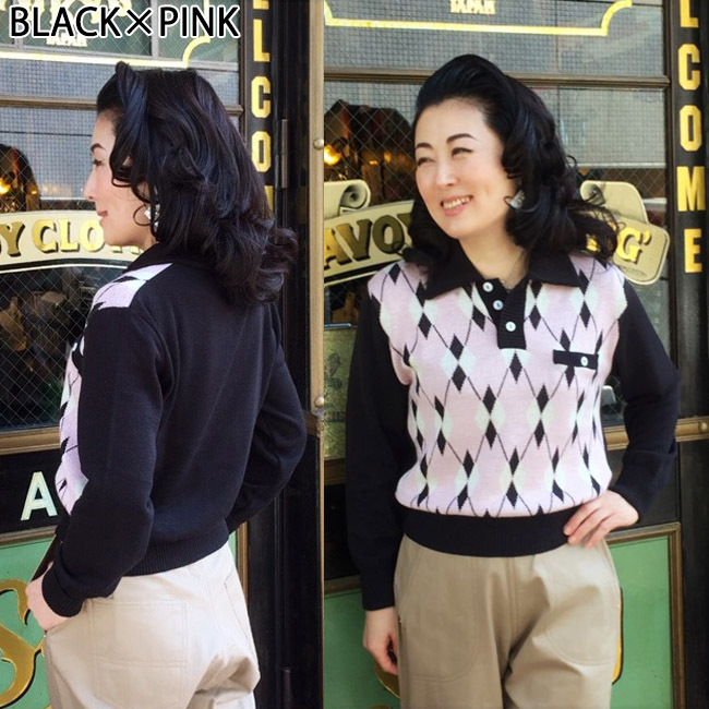 SAVOY CLOTHING Argyle Pullover Knit アーガイル プルオーバー ニット