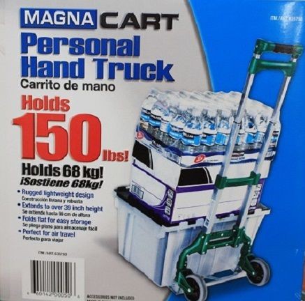 MAGNA CART) (耐荷重68kg) 厚さ5.5cm!アルミ製(グリーン) 軽量