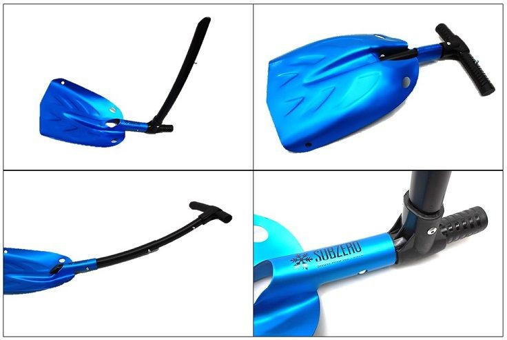 Hopkins(SUBZERO) 超軽量 アルミ製 スノーショベル スノーシャベル