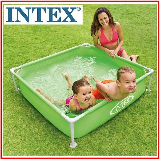 INTEX インテックス ファミリープールビニールプール 229cm INTEX インテックス ミニフレームプール長さ1.22mx幅1.22mx高さ30cm