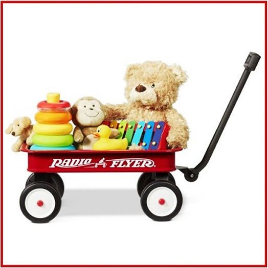 テディベアとラジオフライヤーワゴン Amazon.co.jp: Radio Flyer(ラジオフライヤー) My 1st スチール