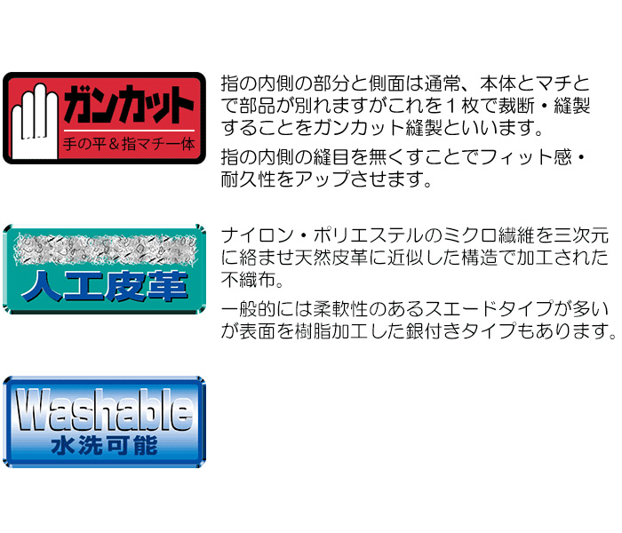 トンボレックス  E-831BK 作業手袋