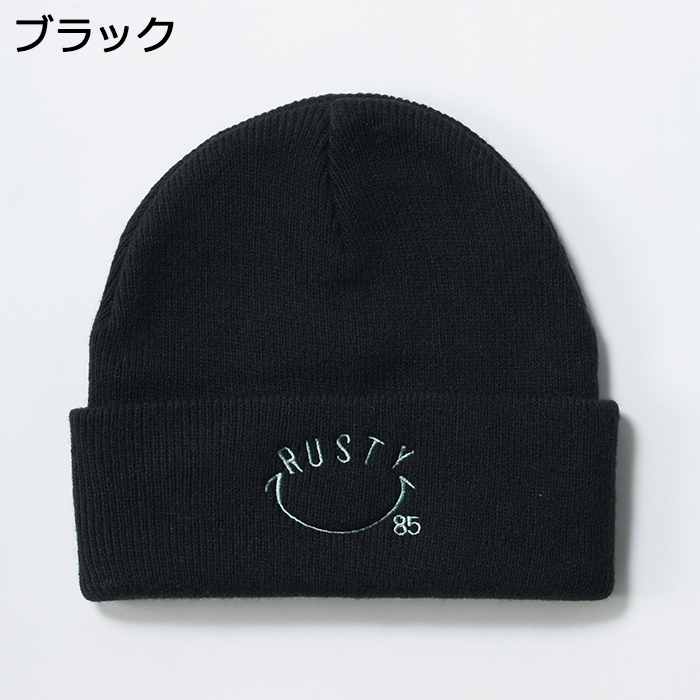 RUSTY ラスティ ニット帽 レディース 冬 ビーニー #953906 ニコちゃんシリーズ 大人用