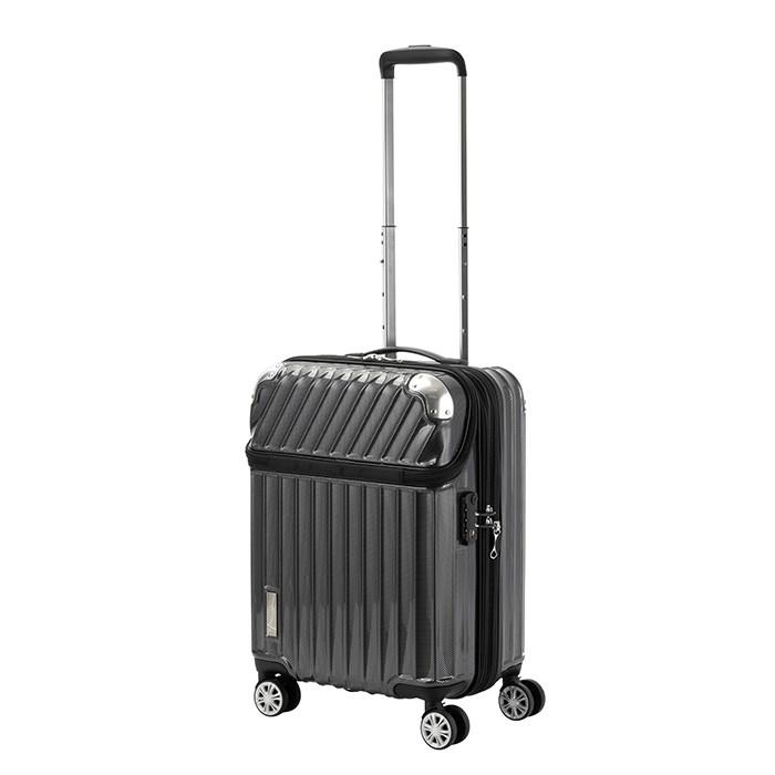 スーツケース トップオープン Sサイズ 機内持ち込み 小型 拡張 ファスナータイプ 2泊-3泊向き トラベリスト モーメント TSA キャリーケース｜akagi-aaa｜02
