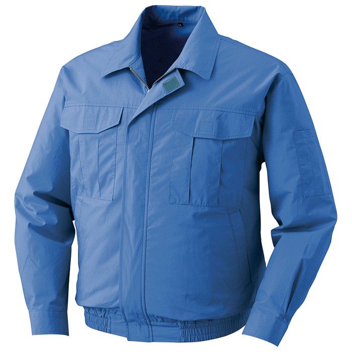 空調服 綿薄手長袖ワークブルゾン 服のみ KU90550 : AK-SELECT 赤城