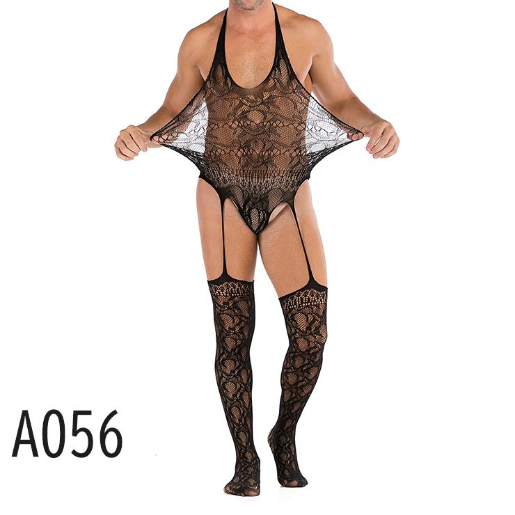 2022 DISSOLUTE FULL BODY FISHNET 情熱 セクシー レース ファッション 高弾性 楽しみ ショー メンズインナー 下着別売り|akahimensfashion|14