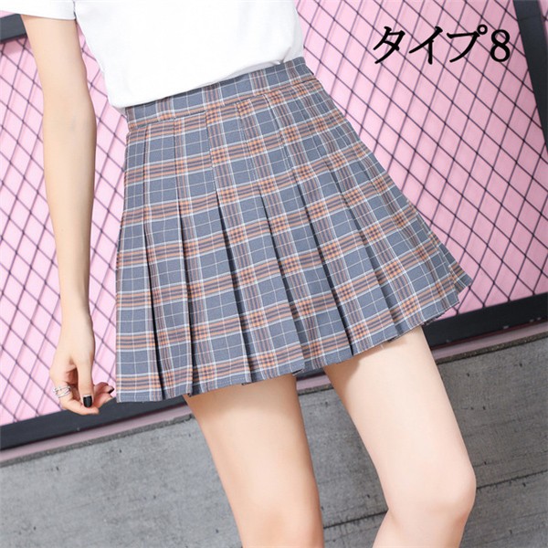スクールスカート プリーツスカート ミニスカート レディース スカート ミニ skirt プリーツ 女子高生 スクール 制服 セーラー服 コスプレ 美脚 大きいサイズ |  | 04