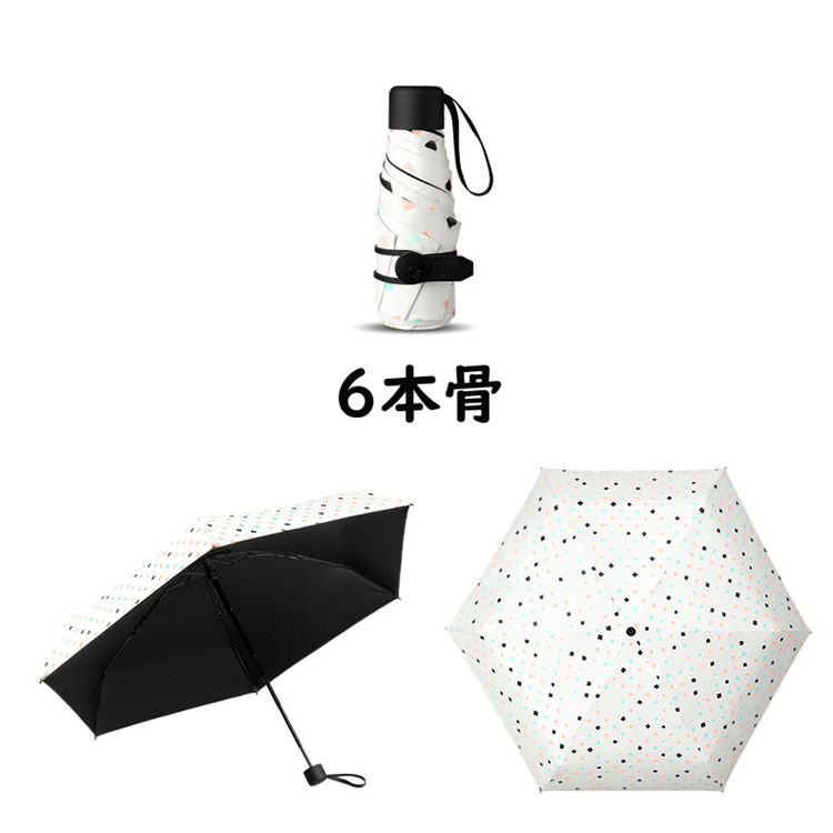 日傘 レディース 完全遮光 折りたたみ傘 8本骨 6本骨 mini? 晴雨