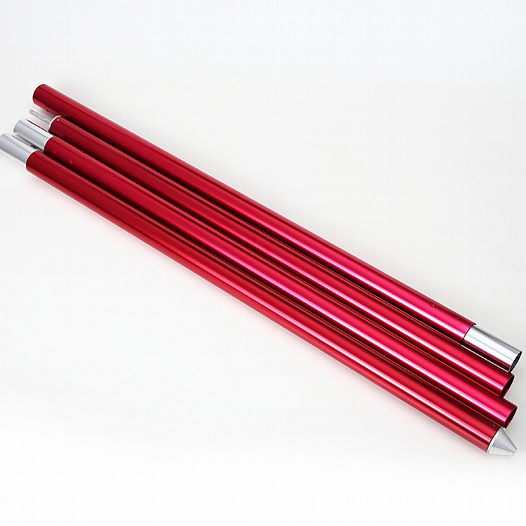 Hill Stone テントポール 2.8m 280cm 単品 シルバー レッド